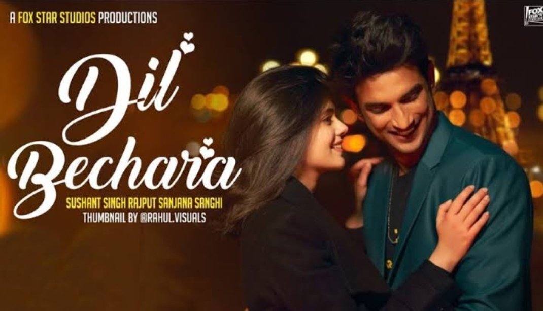 lmbhavesh09's tweet photo. Review
#DilBechaara such a beautiful movie and gave a heavy messages. Truly @itsSSR was a very good actor. His dedication was always inspiring. We always missed you #SushantSingRajput 
#favourite_actor💯  
Heartfelt love❣ https://t.co/6IdPW0S8Nc