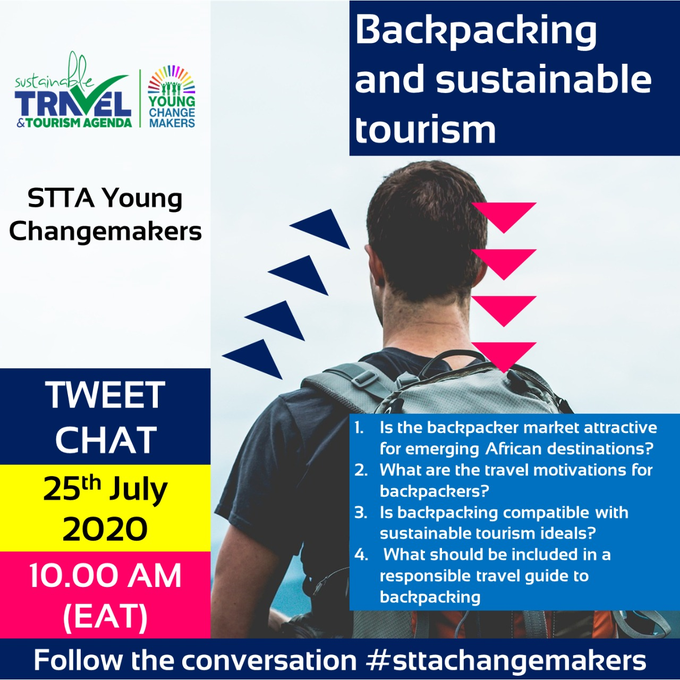STTAKenya's tweet photo. @PamellaOndiek2 @GonaJudy @OukoEvone @KengriffinsK @deemoraa1 @SirDominic_KE @jodhiambo4 @jamaxmiche @JamesWakibia @Delinah_Mijide @addey_keifer This view is changing, #backpacking is not all about cheap travel. Today we have #flashpacking,&amp; #poshpacking a form of backing for affluent travelers. @cephasKE @jamaxmiche @addey_keifer @SirDominic_KE @Delinah_Mijide 
#sttachangemakers https://t.co/3tZFUYD4jz