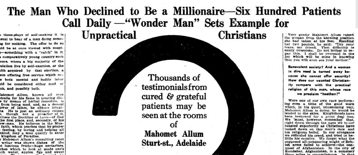 However, that trial and conviction earned him even more patients. Acc. to this new article published in Sunday Times (Feb, 1935), six hundred patients would call him DAILY & benefit from his services.