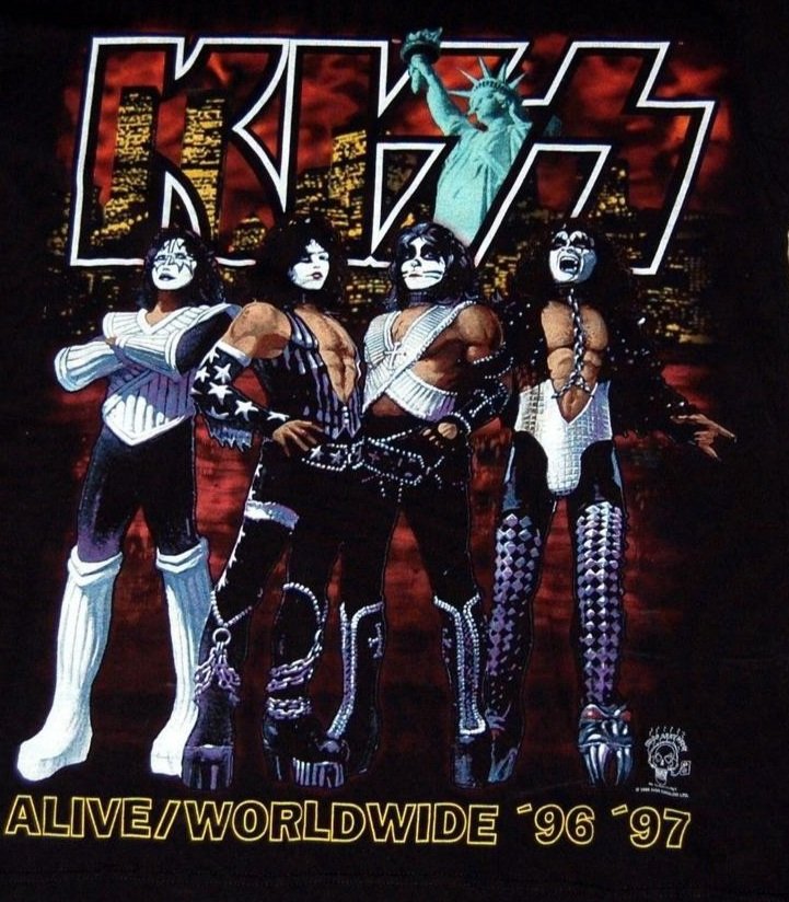 KISSTORY July 25, 1996 - #KISS' Alive Worldwide Reunion Tour