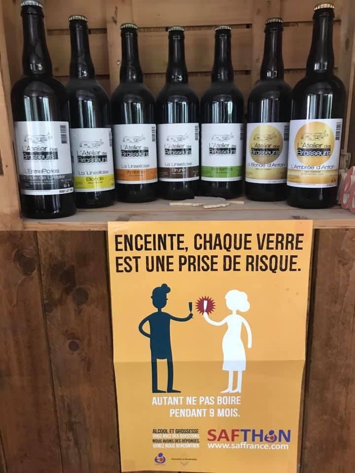 BrasseursFrance's tweet image. Brasseurs de France et ses adhérents s’engagent (en lien avec la #FFS et la #FFVA) aux côtés de @SafthonOfficiel pour sensibiliser aux risques de boire de l’alcool pendant la grossesse. 

#autantnepasboirependant9mois