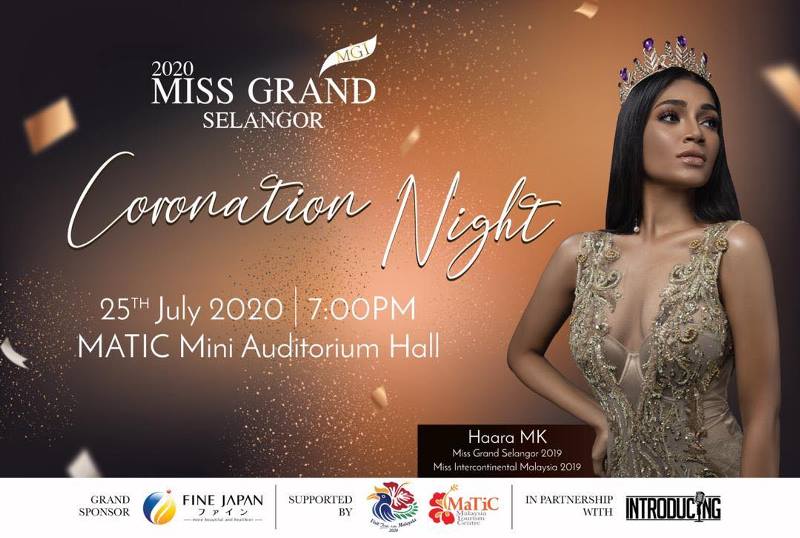 RentakSejuta's tweet photo. Miss Grand Selangor 2020 Coronation Night @ Mini Auditorium Hall, MaTiC, Kuala Lumpur, 7.00 pm tonight (25/7/2020). ##IamMissGrand #MissGrandSelangor2020 #MGS2020 #MissGrandMalaysia #FineJapan #MaTiC #IntroducingMy #TourismMalaysia #RentakSejuta https://t.co/qRDlkngSTy https://t.co/kx3cAeMjVU