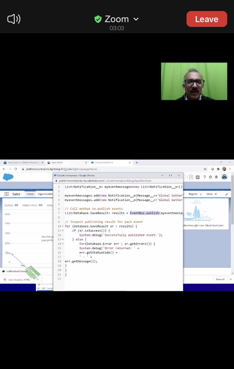 Vipul Goel ☁ 🎭 (He/Him) (@vipulgoel19) on Twitter photo <a href="/amitmalikus/">Amit Malik</a> Sharing about Event Driven Architectures-Platform Events at #TDX20 #TrailblazingTogether at <a href="/NoidaSFGroups/">Noida Trailblazer Groups</a> event #Salesforce <a href="/amitmalikus/">Amit Malik</a> Sharing about Event Driven Architectures-Platform Events at #TDX20 #TrailblazingTogether at <a href="/NoidaSFGroups/">Noida Trailblazer Groups</a> event #Salesforce