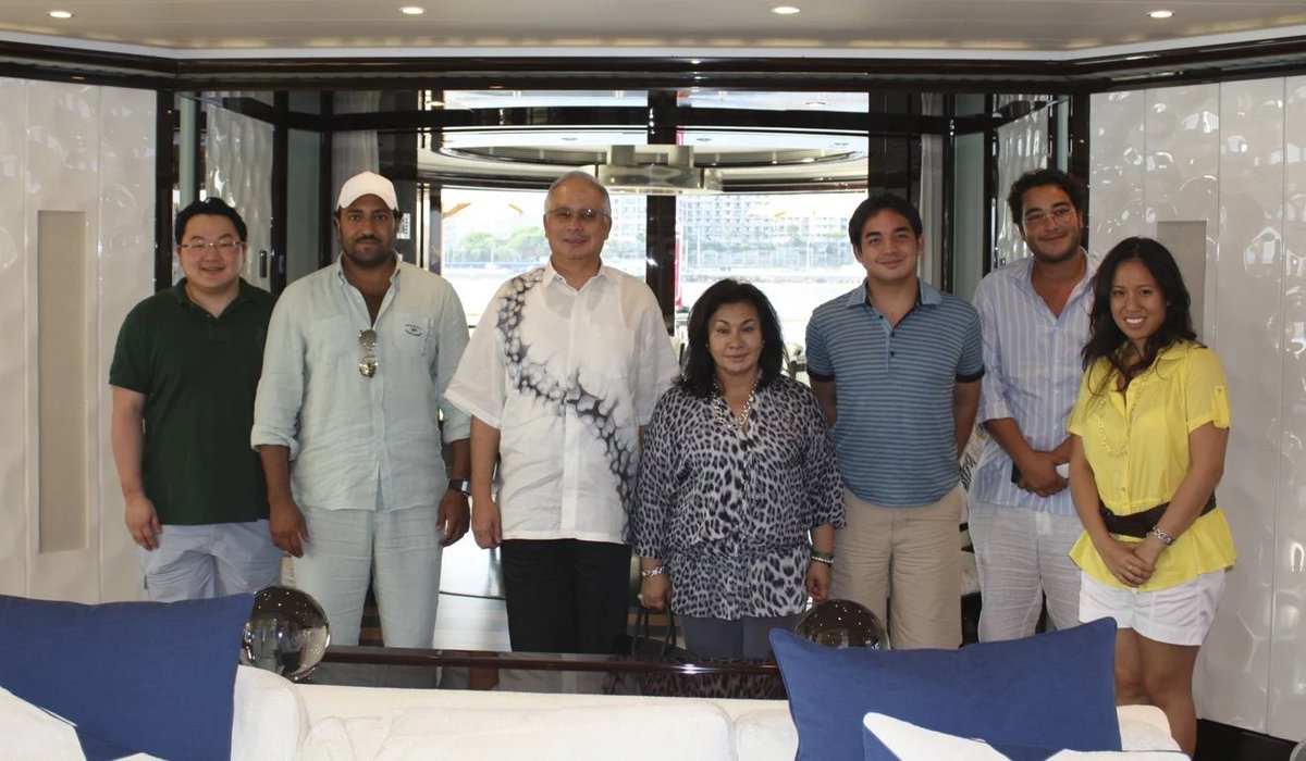 6/The $2.5bn Joint venture deal between 1MDB and PetroSaudi was struck on the Alfa Nero, a 92-metre long megayacht, off the coast of Monaco.Obaid and co-founder, Prince Turki bin Abdullah of Saudi Arabia met with Najib and his adviser Jho Low to iron out the details