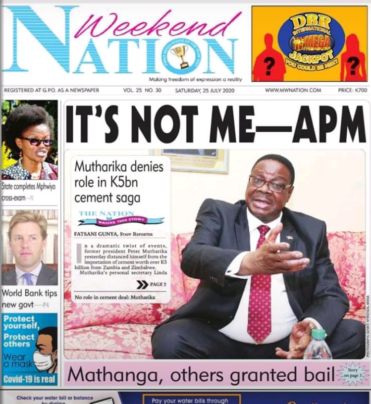 Data_bundle_265's tweet photo. Apparently Peter Munthalika is shocked of what was happening in Malawi. https://t.co/wJW6eol6HO