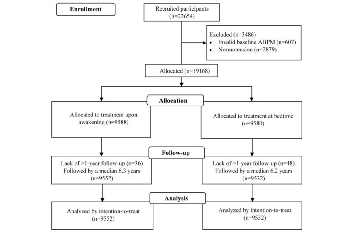 Remember the paper? The one with the strange feature whereby they couldn't bring themselves to write the word "randomized" in the flow chart?