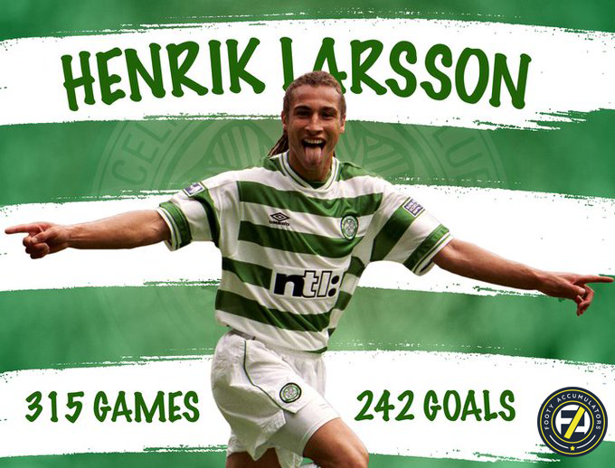 ON THIS DAY IN 1997: Henrik Larsson signed for Celtic for just