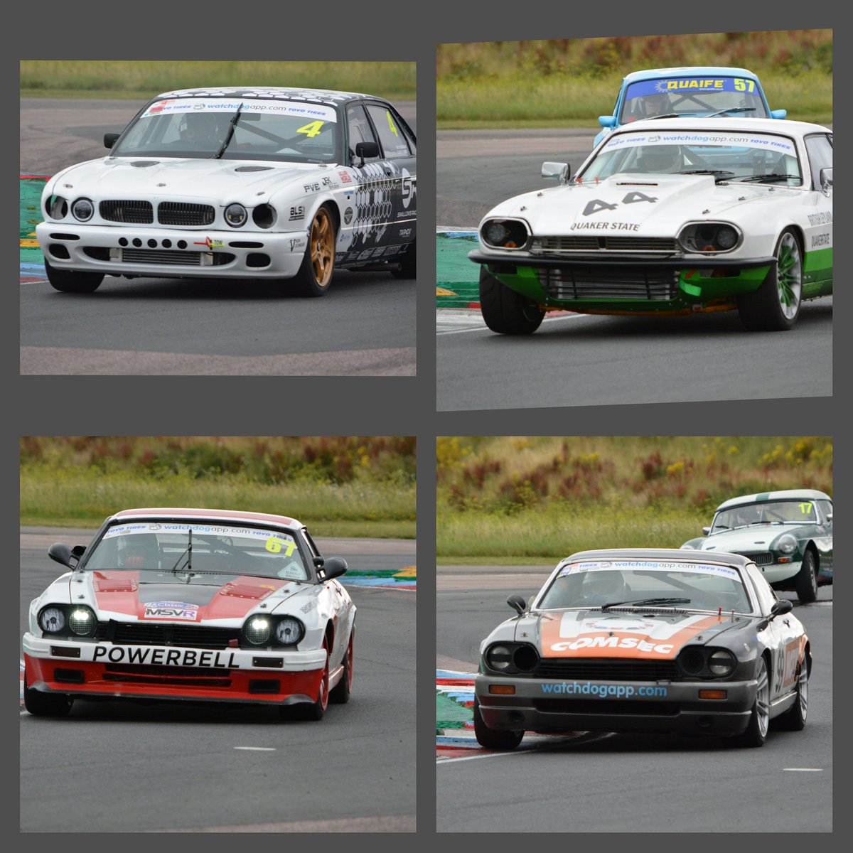 RacingJec's tweet photo. We're back..
#jaguarenthusiastclub #toyotires #watchdogapp.com #saloon and #gt #championship
#jaguar #salooncars #jaguarracing #jaguarmotorsport #jaguarworld #jaguarheritage #racing #racingcar #racecar #motorsport… https://t.co/bxDQgtV44r https://t.co/ci1qX5yUl3