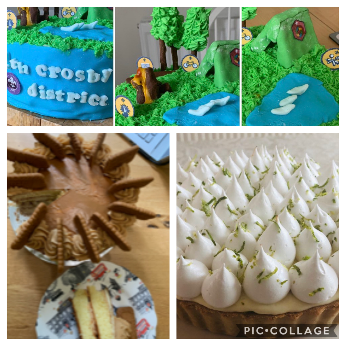 MerseysideScout's tweet photo. The results are in for our 1st #MSSF2020 Challenge, and we had so many entries to chose from in the #MerseysideBakeOff
A big thank you to all that entered, our winning cakes are below -prizes on the way to Megan (under 10s), Megan (over 10s) and Jamie (18 and over)! https://t.co/OS23zGUXvH