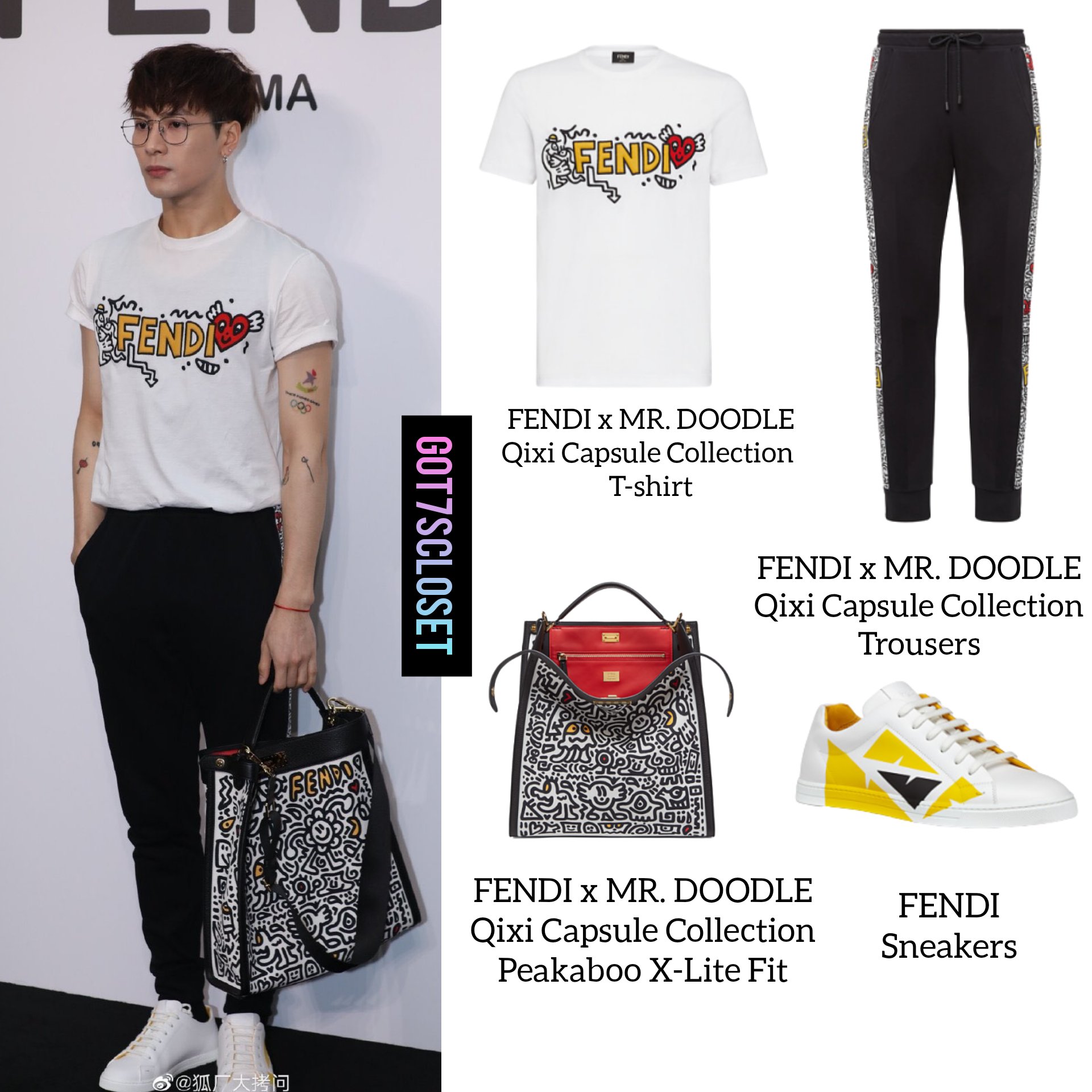 Fendi mr doodle bag sale