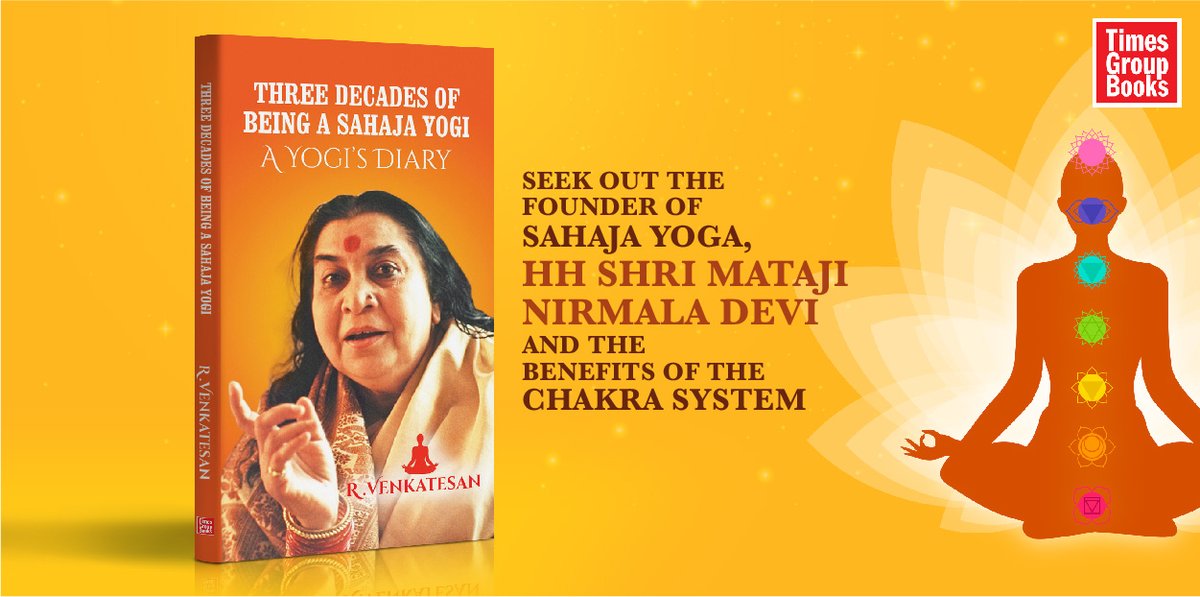 Timesgroupbooks's tweet photo. The author, R. Venkatesan recounts his experiences and the essence of Sahaja Yoga. To buy the book now or read the Kindle edition, click here: https://t.co/7eZ1ULapHS https://t.co/kXlXu0Je3B