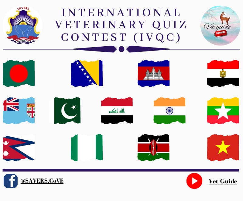 savers_uvas's tweet photo. The preliminary round of International Veterinary Quiz Contest (IVQC), organized by SAVERS-CoVE in collaboration with Vet Guide, is going to be held on 25-07-2020 at 02:00PM. 1/4
@UVAS_Official #quiz
#IVQC #QUIZTIME #SAVERS #Contest https://t.co/y646vMXShM