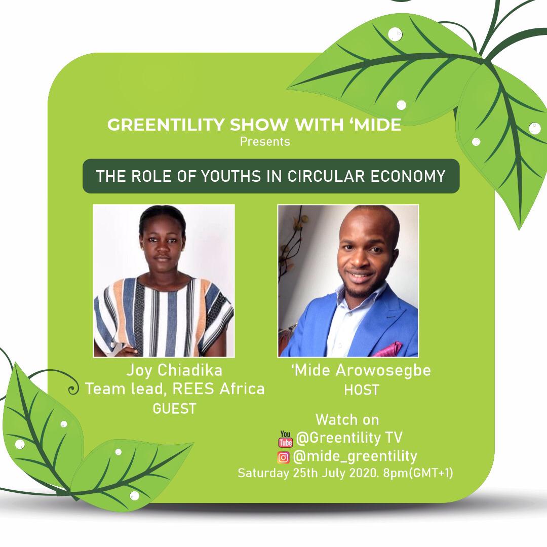 ChiadikaJoy's tweet photo. Imagine an economy where everything is being recycled and leaves for zero wastages on the dumpsites. This is achievable and  as young people, we have a couple of roles to play in achieving this economy referred to as a Circular Economy. 

Join me as I discuss on the role of youth https://t.co/GYCQ4sDYaH