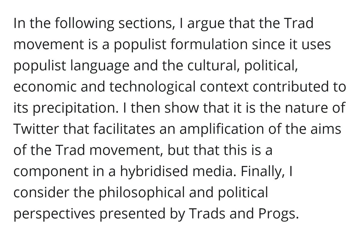 5 lost a tweet... (thanks  @JamesTheo for a save) Anyway, I'm not sure how the team movement is populist. And the idea that culture, politics, economics, etc. Contirubtes to something: well, yeah. That's life. Although it's looking a bit culturally Marxist here.