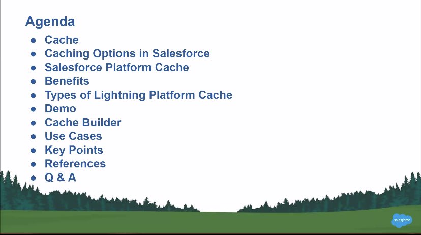 Vipul Goel ☁ 🎭 (He/Him) (@vipulgoel19) on Twitter photo <a href="/vineet1817/">Vineet Goel</a> sharing knowledge about #Lightning Platform Cache at #TDX20 #TrailblazingTogether at <a href="/NoidaSFGroups/">Noida Trailblazer Groups</a> event #Salesforce
Agenda for the day!! <a href="/vineet1817/">Vineet Goel</a> sharing knowledge about #Lightning Platform Cache at #TDX20 #TrailblazingTogether at <a href="/NoidaSFGroups/">Noida Trailblazer Groups</a> event #Salesforce
Agenda for the day!!