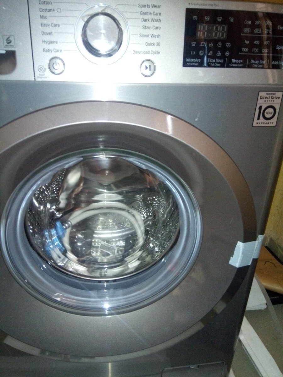 declutter_ng's tweet photo. Item Description: LG 6kg front load washing machine⁣
⁣
Model: F2J5NNPJS⁣
⁣
Selling at: 150,000
⁣
Condition: Brand New⁣
⁣
Location: Idimu⁣, Lagos
___________⁣
Please send a DM if you want to order this item.⁣
⁣⁣
#DeclutterNG https://t.co/pRcrsuZ4Ji
