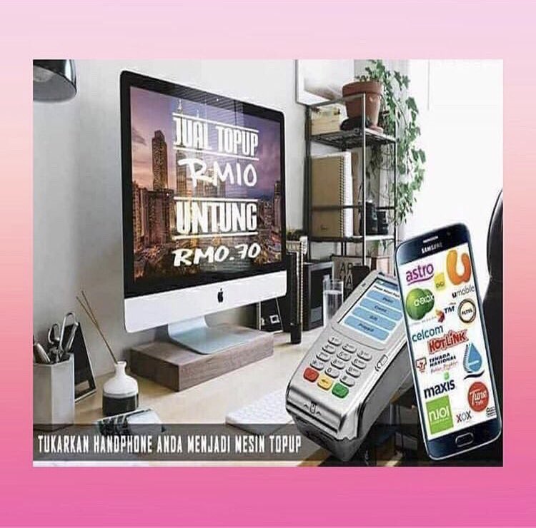srsdealertopup's tweet photo. “ tukarkan handphone anda menjadi mesin topup “
Jom daftar sbg agent/dealer topup sekarang, dan mula menjual topup & service bayar bil utility dan postpaid!
Pendaftaran serendah RM 15 FREE Modal RM 10, WhatsApp +60107847964
#AgentTopUp #AgenTopUp #DealerTopUp #JualTopUp https://t.co/Hfh7fnzBZq