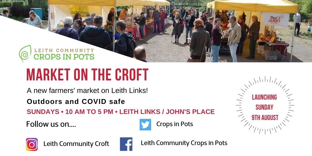 Earth_in_Common's tweet photo. Its back!! Market on the Croft is set to relaunch on the 9th August 2020. All traders are currently signing up and will be announced ASAP. Get the date in the diary and please share with friends and help us spread the word  🍄🐝👩‍🌾🌿🌻 https://t.co/loF8cMmZcB