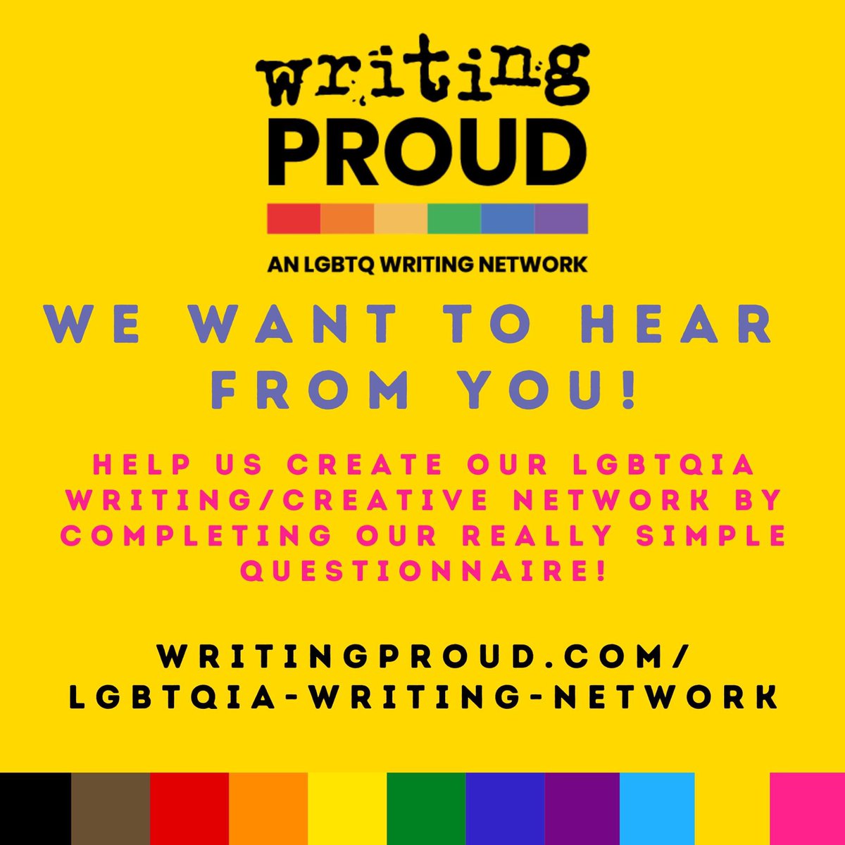 Writing Proud LGBTQ Network tweet media