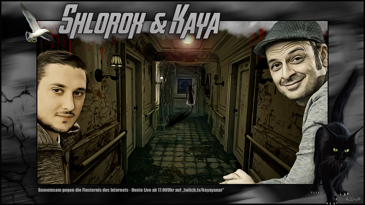 DerVirtus's tweet photo. #twitch #twitchde #stream #streaming #streamer #shlolive #kayayanar #kayazockt #horror @Shlorox @Kaya_Yanar 

Heute Abend ab 17 Uhr auf Twitch - Zwei Typen aus den Internet haben Spaß - https://t.co/yjzHKf5ZY0 https://t.co/lNVwy7g8zx