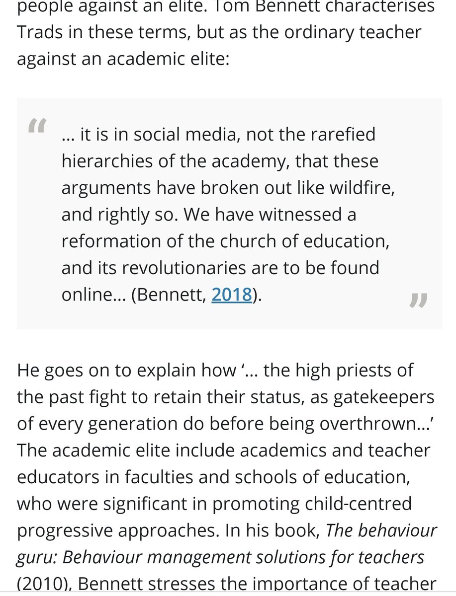 12 So, there's a fair fixation on TB in this article. And this article does sort of skate over the fact that maybe, just maybe, ordinary teachers have got legitimate grievances with academics who keep telling us to teach ways that don't work.