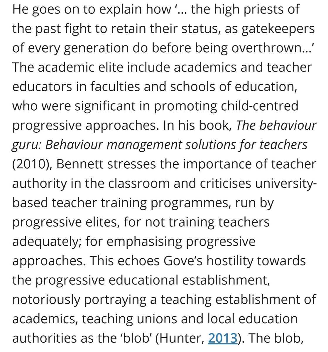 12 So, there's a fair fixation on TB in this article. And this article does sort of skate over the fact that maybe, just maybe, ordinary teachers have got legitimate grievances with academics who keep telling us to teach ways that don't work.