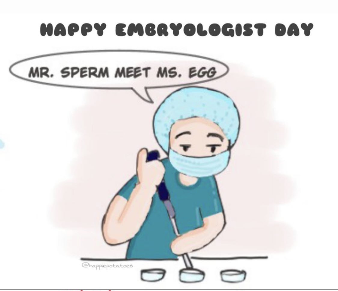 Nada_Tauqi's tweet photo. #Happyembryologistday https://t.co/KOkCNDNler