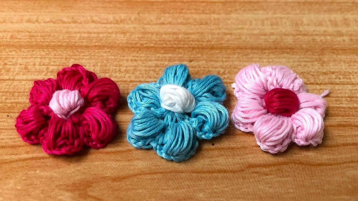 CrochetTale's tweet photo. Just finished crocheting these beautiful crochet puff flowers😍...Do you want to learn too?
Watch Here: https://t.co/NMxOCS6XCe
#crochet #crochetflowers #crochetpuffstitch #howtocrochet #crocheting #DIY #crafts #crochetprojects #crochetpattern https://t.co/f9t4DCLN29