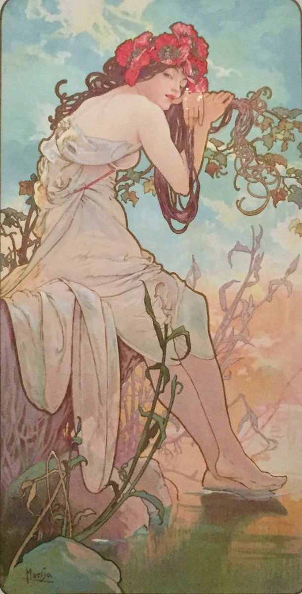patriciacarles's tweet photo. #AlfonsMucha #expoMucha au @museeluxembourg (2019) #Affiches #ArtNouveau https://t.co/itq2PaLnoN https://t.co/o2xwY7HTyZ