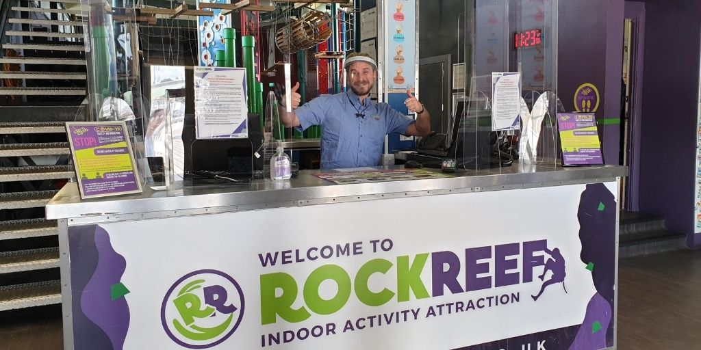 💥 WE’RE BACK! 💥
Indoor activities are reopening from 10am today!
We’ll now be open every Thursday – Sunday, 10am – 4pm

Book in advance for FREE pier toll and priority in the queue at rockreef.co.uk

Find more info on what we are doing to keep you safe on our website