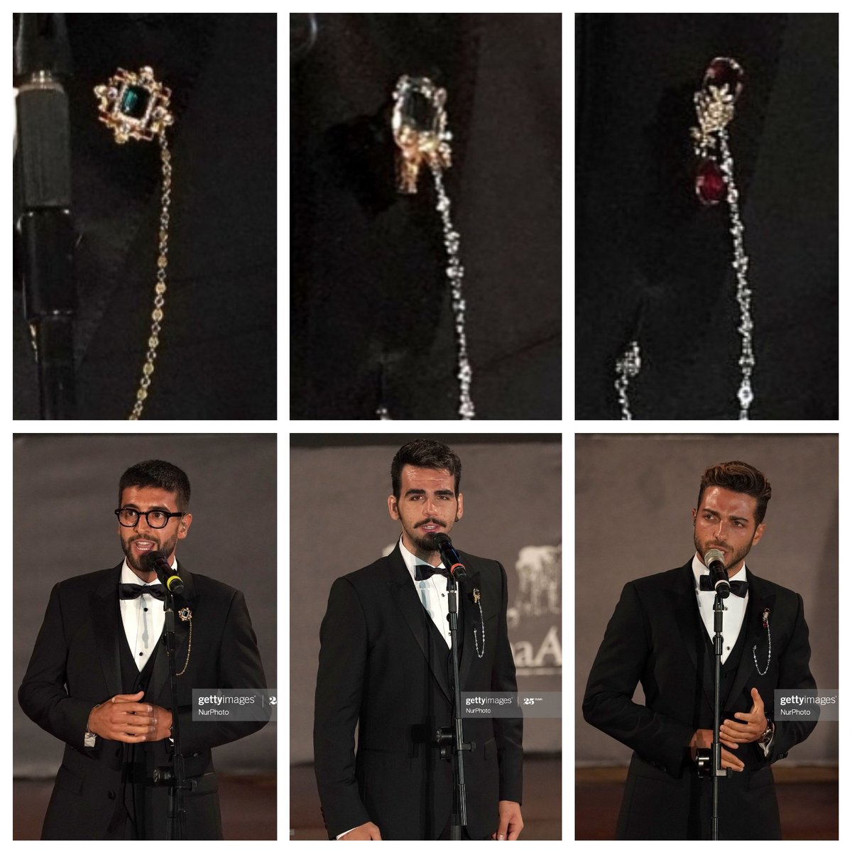 FandomIl's tweet photo. Non so come si chiamano sti così appuntati alle giacche, ma al Taormina Film Festival 2020 i ragazzi li avevano diversi. Piccoli dettagli. https://t.co/5wXWxdvfHJ