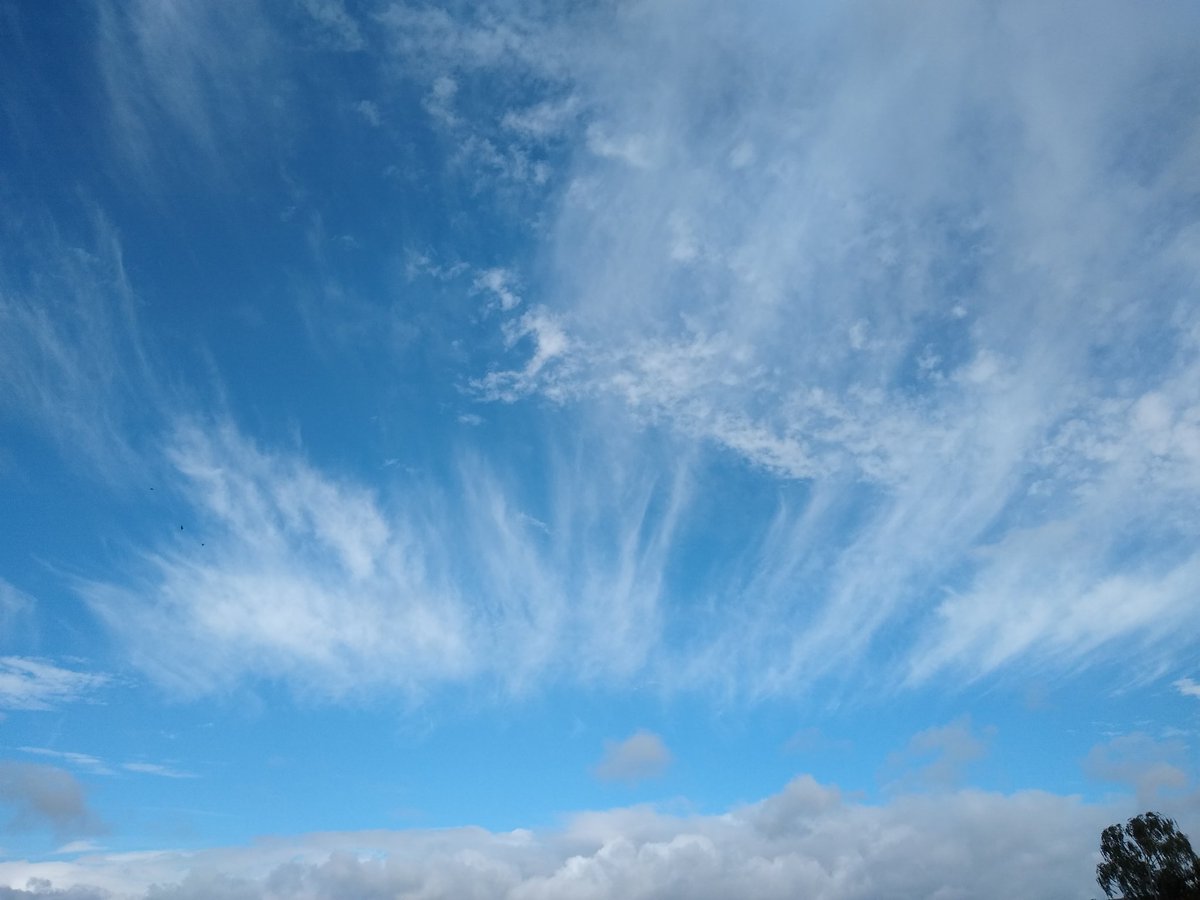 sarahbun1's tweet photo. This morning's short walk was brightened by an unexpected skyscape @scenesfromMK @metoffice #loveukweather #lovetolookup #ratherberunning https://t.co/E6s5rvwwFA