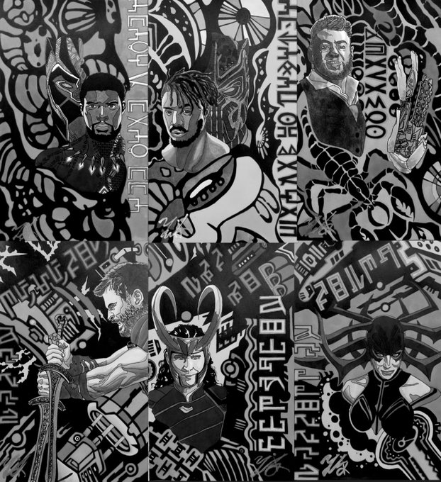 絵をモノクロにするとかっこいい 高画質 のtwitterイラスト検索結果