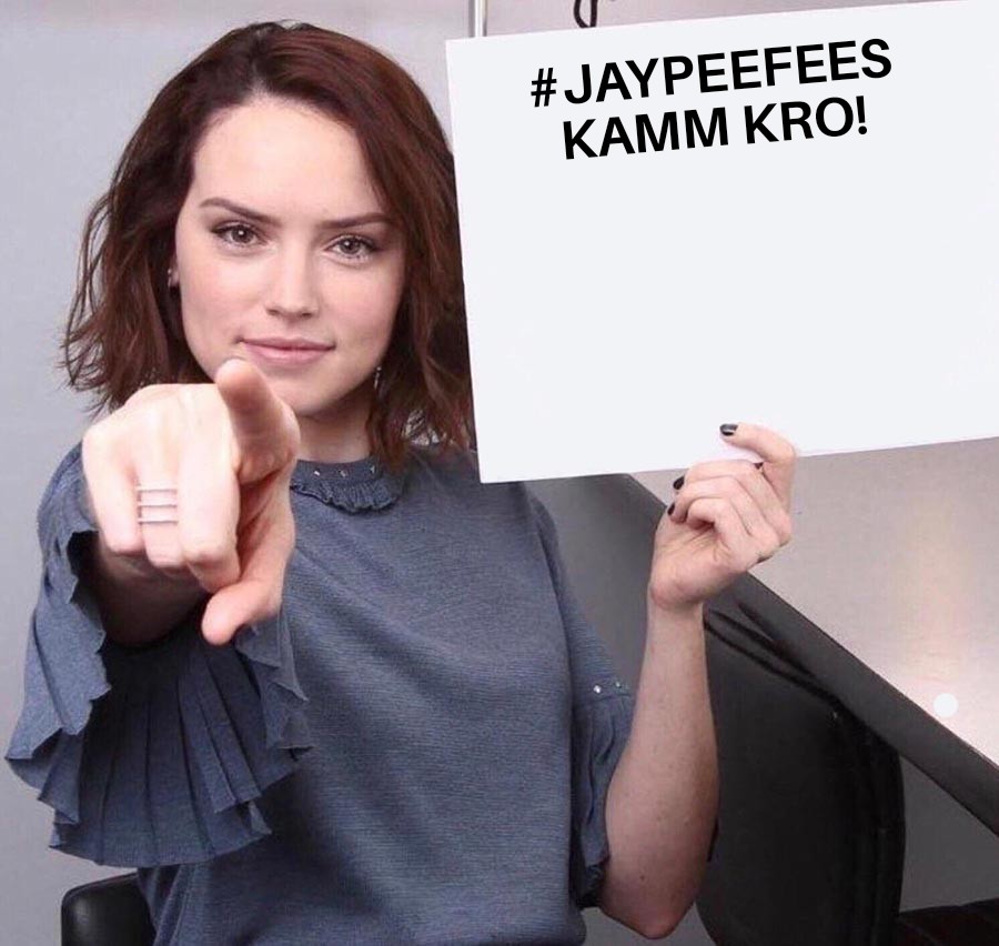 hika003's tweet photo. #JAYPEE be fair. Wave #jaypeefees.
No infrastructure usage with salary cut of staff, warrants less fees from students.

@myogiadityanath 
@dmgbnagar 
@DrRPNishank https://t.co/Pvp99mras6