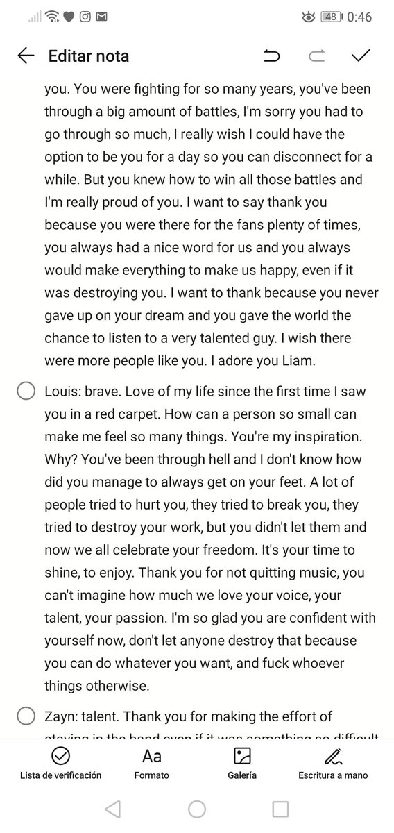 softy1d's tweet photo. Open letter from me to the boys. Thank you. @Harry_Styles @NiallOfficial @Louis_Tomlinson @LiamPayne @zaynmalik @onedirection https://t.co/8cpTDTHsKY