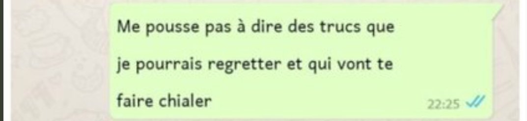 Robindesfois's tweet photo. @Budookai_ Là il allé l'enchaîner 
"on fait pas de gosses quand on a pas d'argent" "t'es irresponsable" "je suis ton petit frère c'est moi qui devrait avoir besoin de thunes" "t'avais cas pas arrêter t'es études" https://t.co/52weyYYU1l