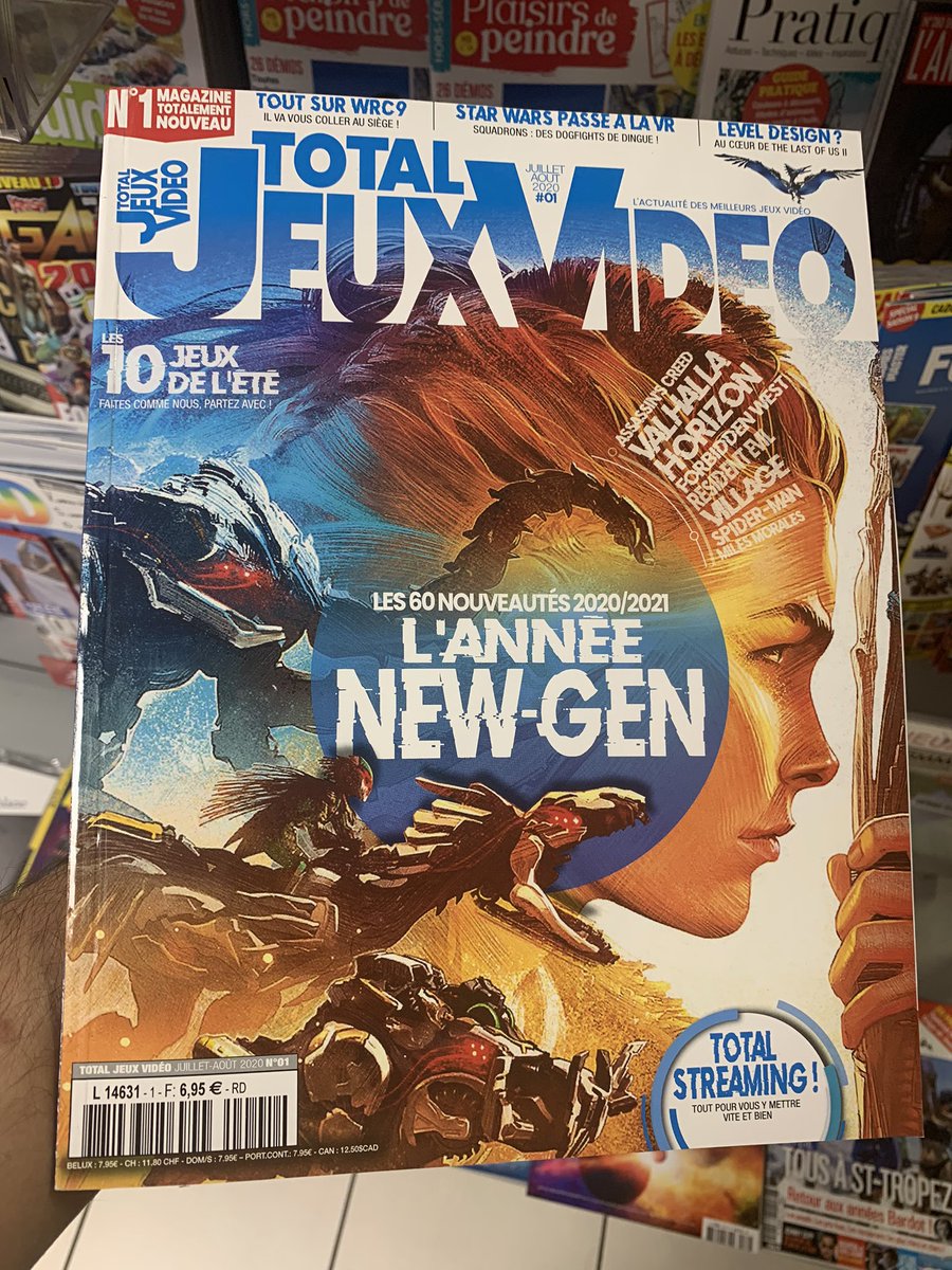 gouaig's tweet photo. Nouveau magazine de #JeuxVideo en kiosque : #TotalJeuxVideo https://t.co/DQkLMvVXQX