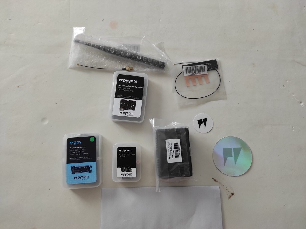 gy4nt's tweet image. Thank you @pycomIOT for sending me the #pygate &amp;amp; more! i will use them to connect my garden and after summer the school of my children for future #iot projects 🤠 cc @fdh2020 @iotbcn