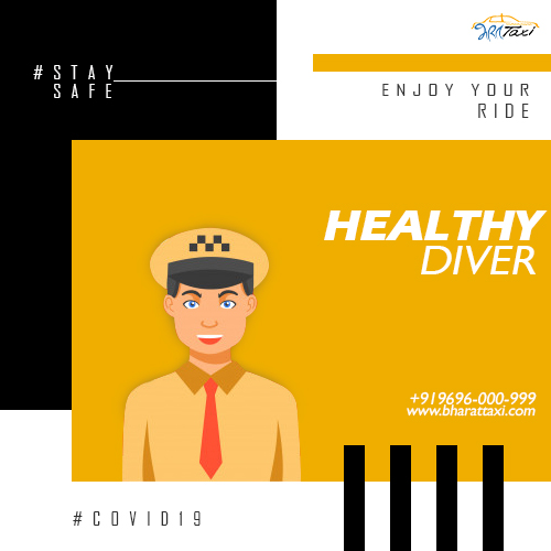 taxibharat's tweet photo. #staysafe and make #carride with #healthydriver and #sanitizedcar. Book a #taxiservice 24x7 from #BharatTaxi for a #travel during #COVID19. Call us on +91-9696000999 or visit us at - https://t.co/xy4PyNL0dg. https://t.co/TrtHiIlYU1