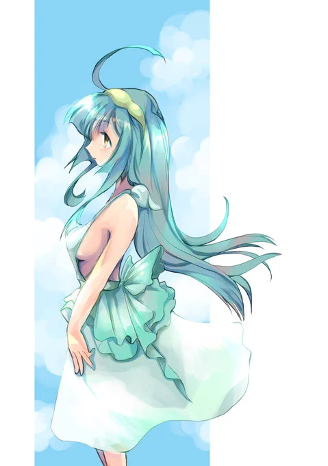#東北ずん子
ずん子さんの横.........顔 
