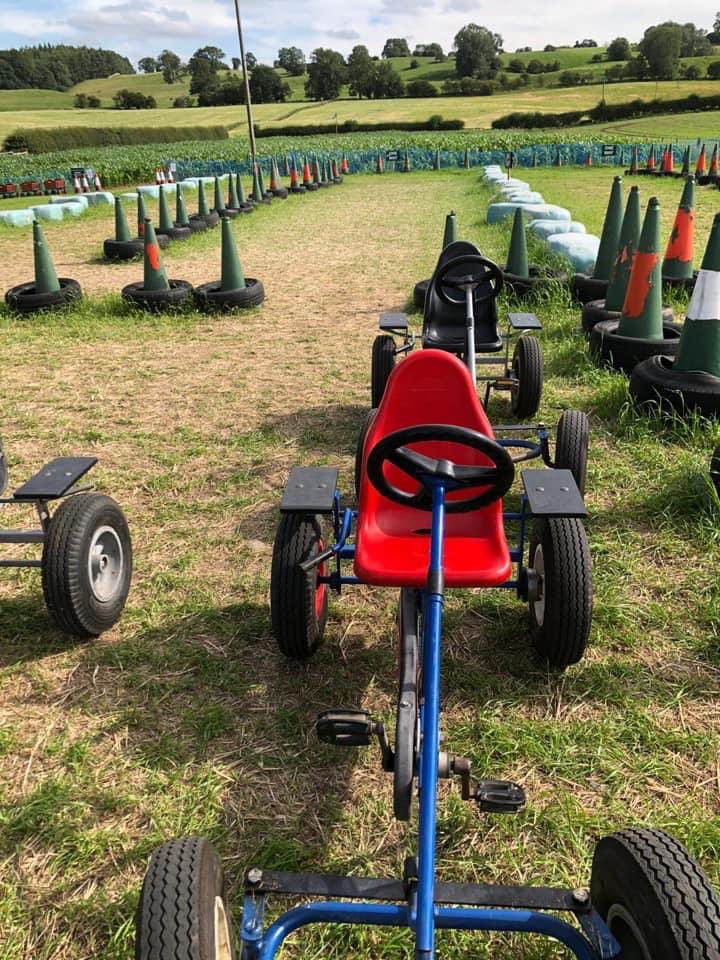 Our Maize Maze continues to inch skywards, ensuring it’s a fiendish challenge for families to navigate their way through. There is trolleys for the little ones and a go karts too! 

Luckily there’s plenty of much-loved Brymor ice cream waiting at the end for everyone!