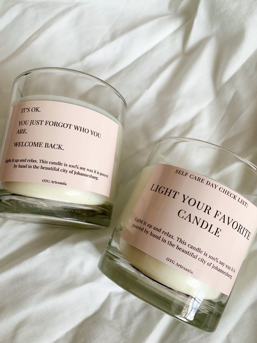 Nomzy_M's tweet photo. Hi guys! I have just launched my baby and I sell scented candles with a positive message. Have a look at my Instagram and you might find what you like. ✨

https://t.co/3pjj1ynIBN https://t.co/Avqf7i5Mdi