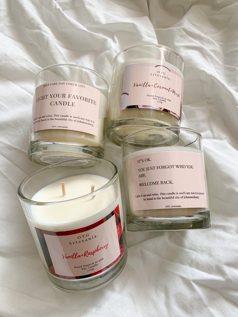 Nomzy_M's tweet photo. Hi guys! I have just launched my baby and I sell scented candles with a positive message. Have a look at my Instagram and you might find what you like. ✨

https://t.co/3pjj1ynIBN https://t.co/Avqf7i5Mdi