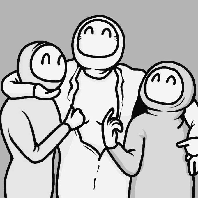 #絵をモノクロにするとかっこいい そうでもない 
