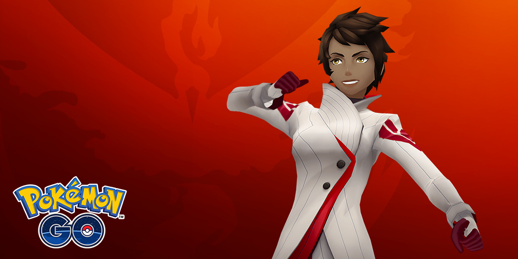 PokemonGoApp's tweet photo. #TeamValor 🔥
🔥 Confidence
🔥 Courage
🔥 Strength 

Light shines the brightest when shadows loom! Team Valor will prevail against all challenges. Let’s GO! 
—Candela https://t.co/WhlCz9ONWq