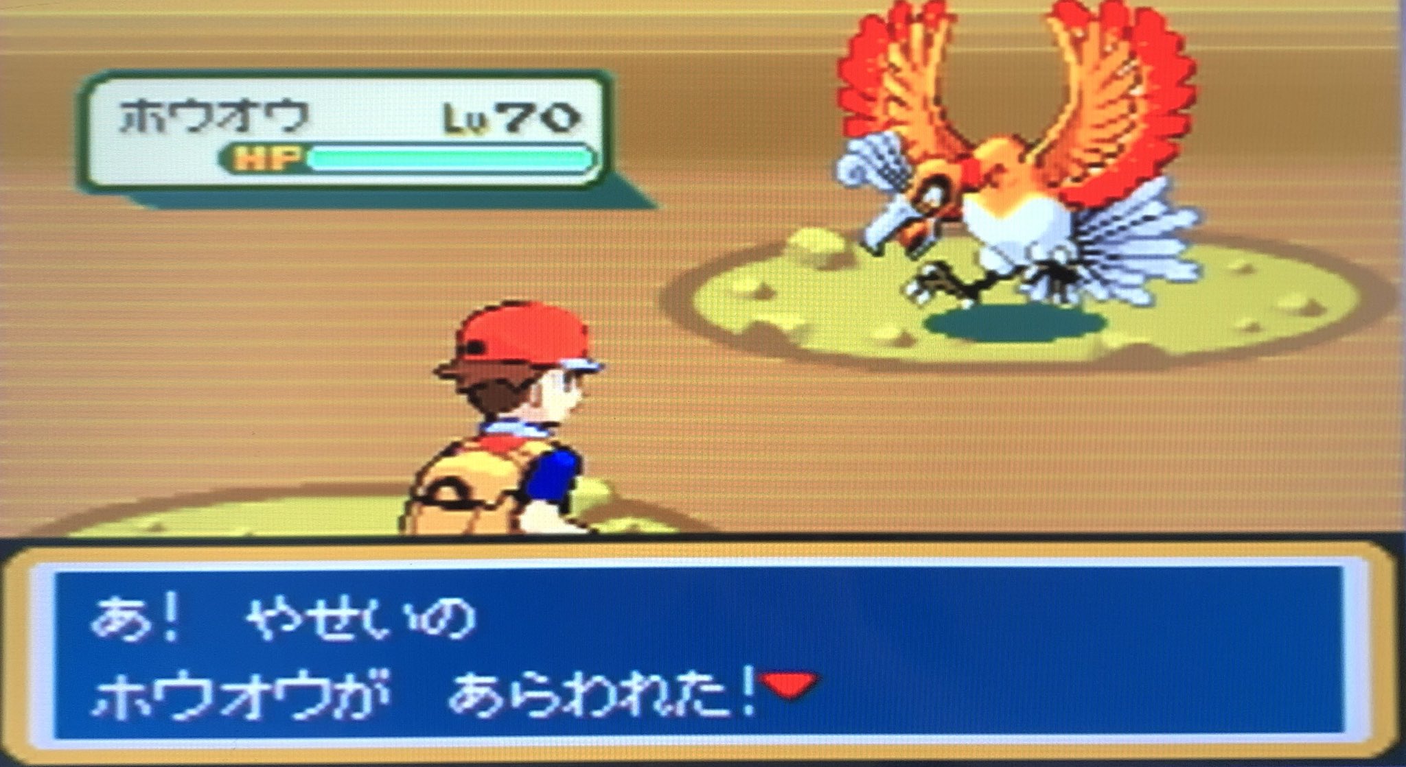 色ポケすこすこ民 色違いポケモン Frlg版で色違いホウオウ出ました リセット回数6848回でした なんと神々しいお姿 最後ルギアの色違い厳選頑張ります T Co Hwhad30l4w Twitter