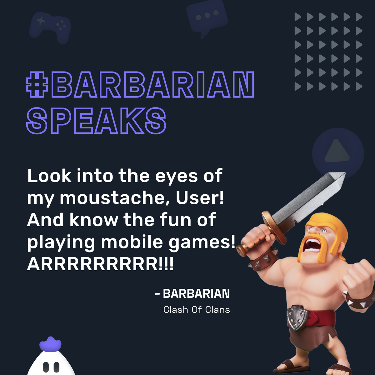 turnip_live's tweet photo. For the history shall not be written by men with hogs! 😤
We promote mobile gaming, but what are we really up to? 🎮📱
Follow us to find out soon! ➡️
#gaming #mobile #play #gamer #games #consolegaming #barbarian #gaminggear #ClashOfClans #ClashRoyale #videogaming #videogames https://t.co/h5XSZPj5dF