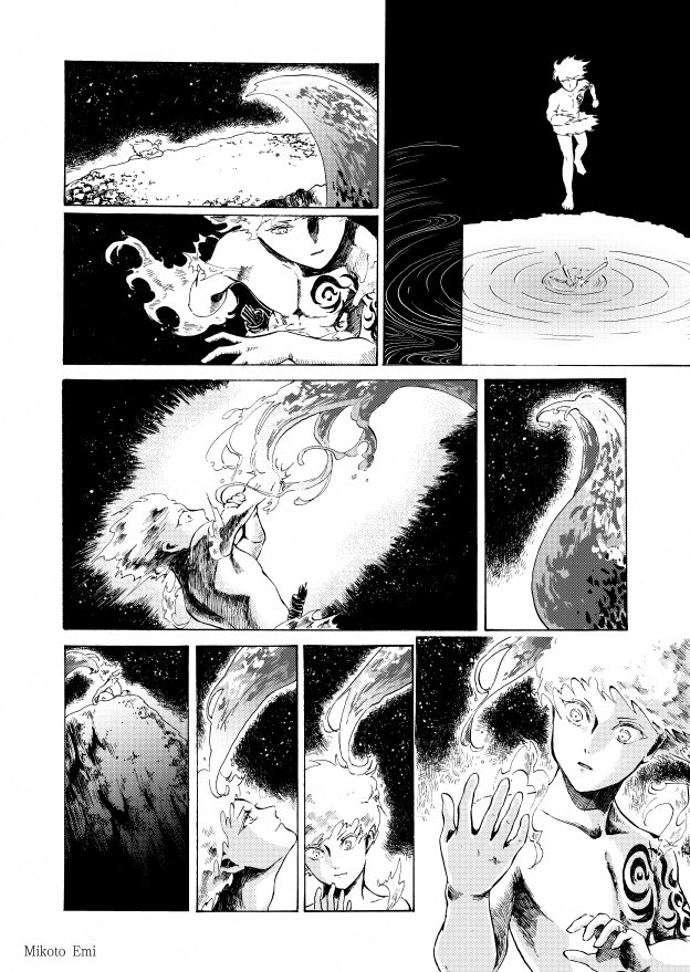 #創作漫画

炎が水と出会う物語 4/4

続きはpixivFANBOX内記事にて先行公開・高解像度版が公開中です↓↓

https://t.co/zojGuI9VpR 