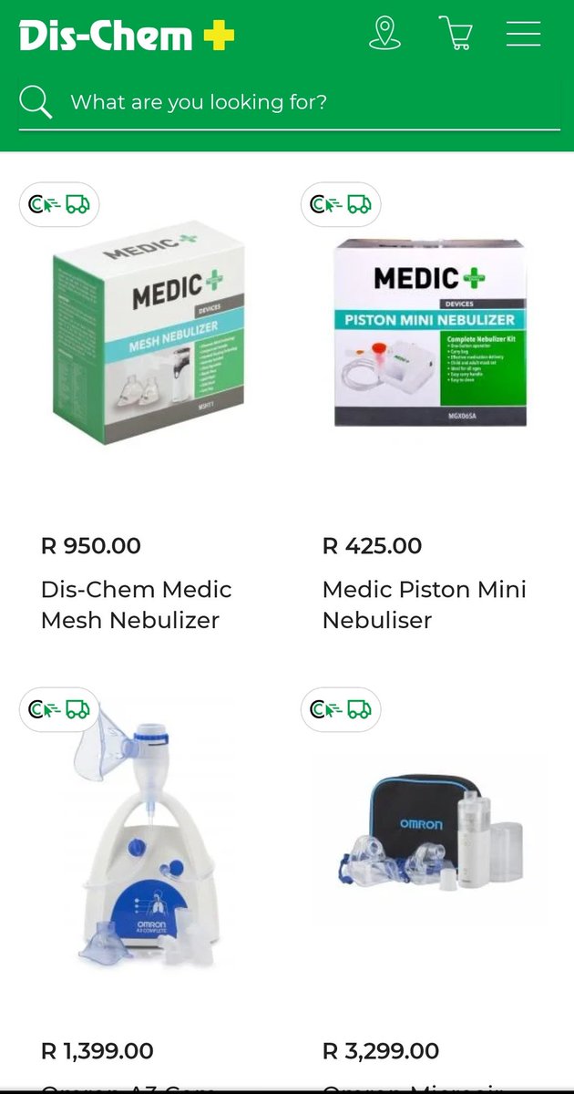 A nebulizer ...you can get these at dis chem and I think clicks as well !! Put eucalyptus oil and Vick’s and it turns it into mist and into the mask which would be attached to your face .