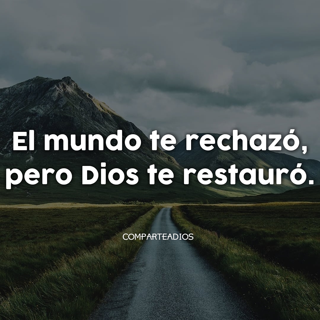 fcristianashn's tweet photo. El mundo te rechazó, pero Dios te restauró. https://t.co/2z1DSar2lg
